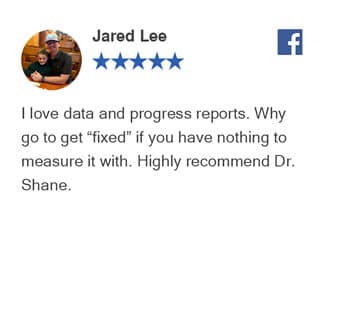 Jared Lee Facebook Review For Novo Chiropractic Lincoln Clinic