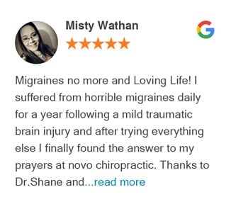 Misty Wathan Google Review For Novo Chiropractic Lincoln Clinic