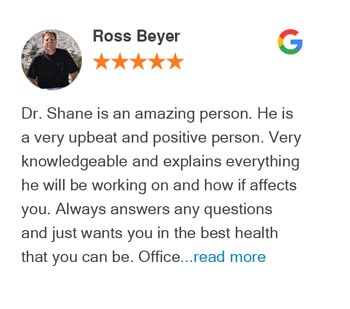 Ross Beyer Google Review For Novo Chiropractic Lincoln Clinic