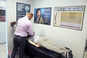 Chiropractic Lincoln NE First Visit Adjustment