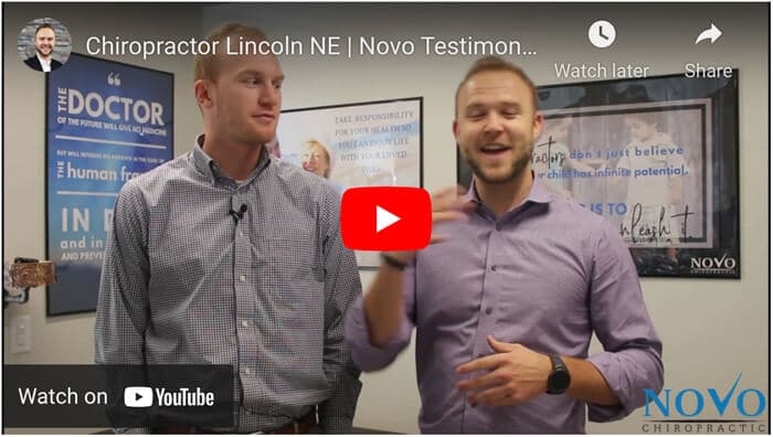Novo Chiropractic Lincoln Testimonial Knee Pain and Shoulder Issues
