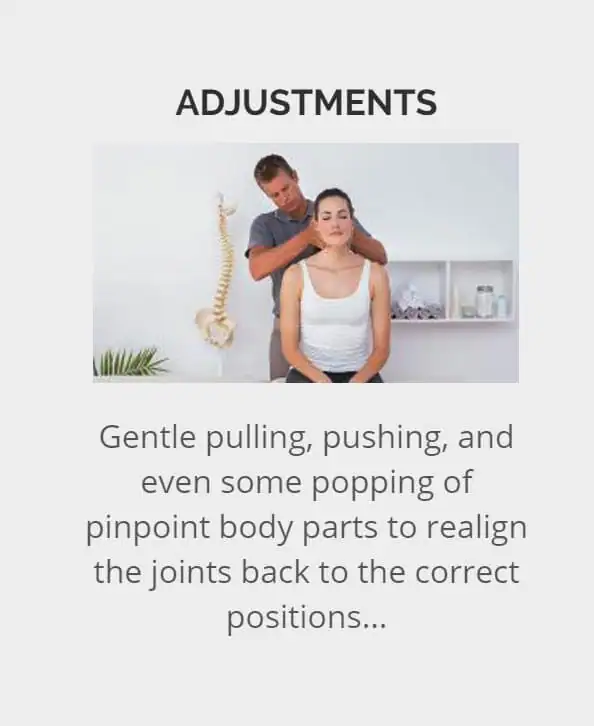 Novo Chiropractic clinic in Lincoln gives gentle chiropractic adjustments to realign the joints back to their original positions.